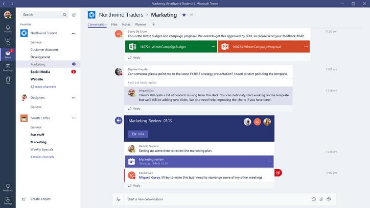 Office365に含まれる新ツール「Microsoft Teams」